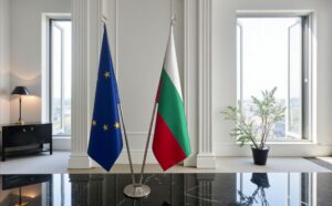 drapeau bulgarie et UE