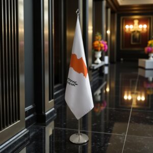 drapeau Chypre pour bureau