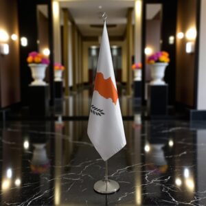 drapeau Chypre pour bureau
