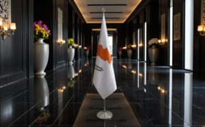 drapeau Chypre pour bureau