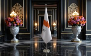 drapeau Chypre pour bureau