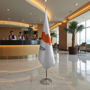 drapeau Chypre pour bureau