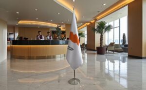 drapeau Chypre pour bureau