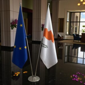 drapeau Chypre pour bureau