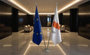 drapeau Chypre et UE