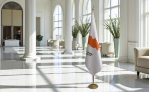 drapeau Chypre diplomatic