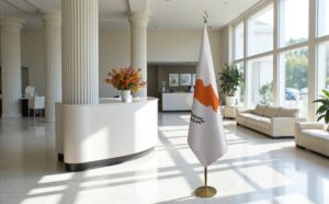 drapeau Chypre diplomatic