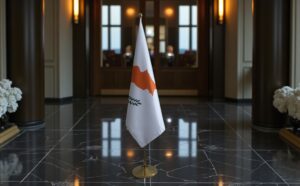 drapeau Chypre diplomatic