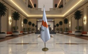 drapeau Chypre diplomatic