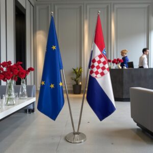 drapeau Croatie et UE
