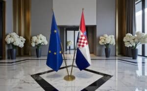 drapeau Croatie pour bureau