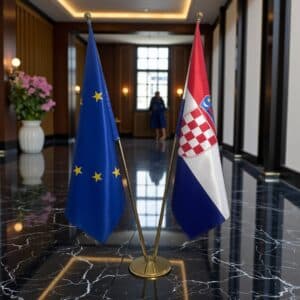 drapeau Croatie pour bureau