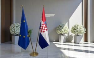 drapeau Croatie pour bureau