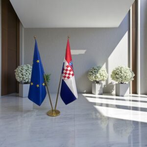 drapeau Croatie pour bureau