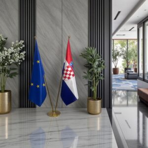 drapeau Croatie pour bureau