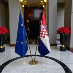 drapeau Croatie pour bureau