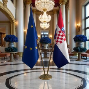 drapeau Croatie pour bureau