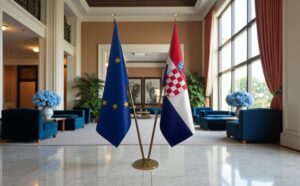 drapeau Croatie pour bureau