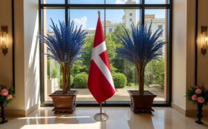 drapeau Danemark pour bureau