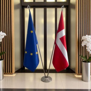 drapeau Danemark et UE