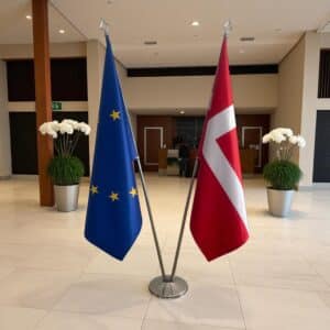 drapeau Danemark et UE
