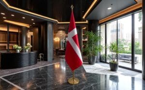 drapeau Danemark pour bureau