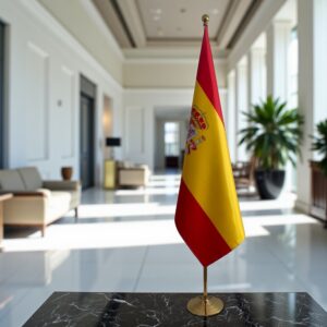 drapeau espagne pour bureau