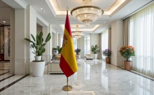 drapeau espagne pour bureau