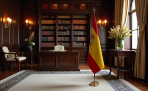 drapeau espagne pour bureau