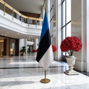 drapeau estonie et UE