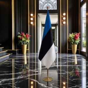drapeau estonie pour bureau