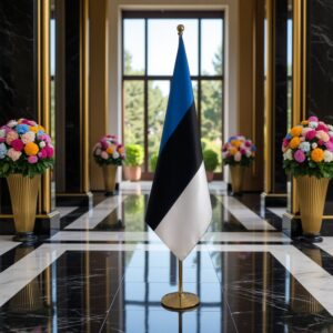 drapeau estonie et UE