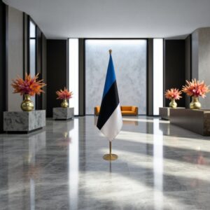 drapeau estonie pour bureau