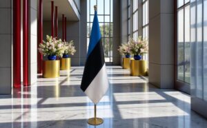 drapeau estonie et UE