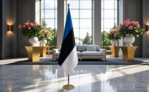 drapeau estonie et UE