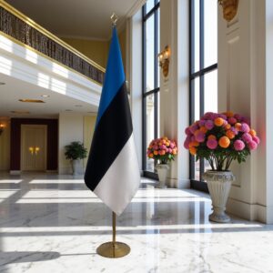 drapeau estonie pour bureau