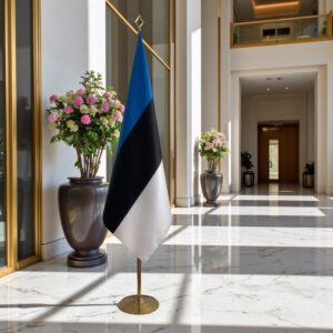 drapeau estonie pour bureau