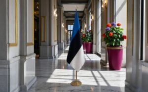 drapeau estonie pour bureau