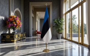 drapeau estonie pour bureau