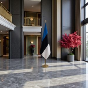 drapeau estonie pour bureau