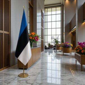drapeau estonie pour bureau