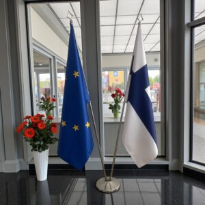 drapeau Finlande et UE