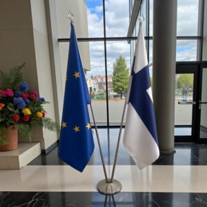 drapeau Finlande et UE