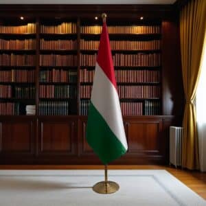 drapeau Hongrie pour bureau