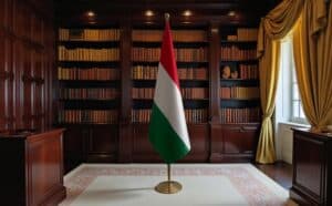 drapeau Hongrie pour bureau