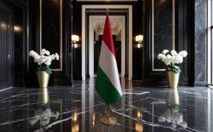 drapeau Hongrie pour bureau