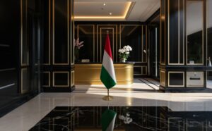 drapeau Hongrie pour bureau