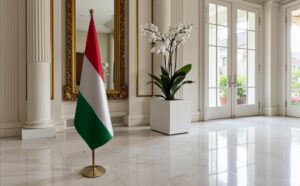 drapeau Hongrie pour bureau