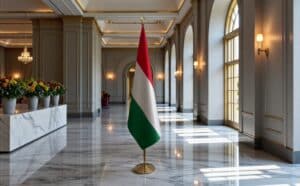 drapeau Hongrie pour bureau