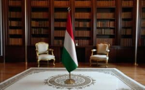 drapeau Hongrie pour bureau